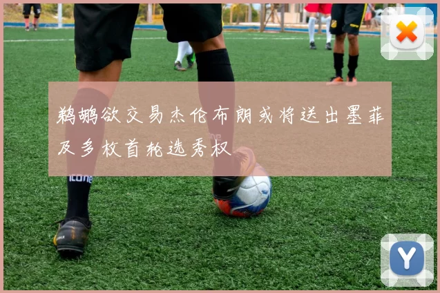 鹈鹕欲交易杰伦布朗或将送出墨菲及多枚首轮选秀权